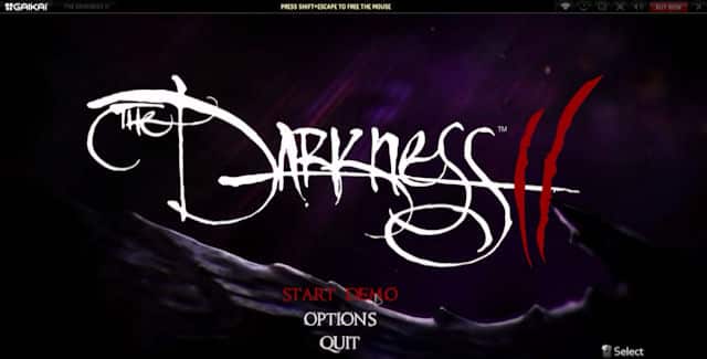 The Darkness 2 Gaikai Demo Screenshot