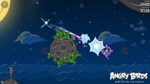 Angry Birds Space Lazer Bird Screenshot