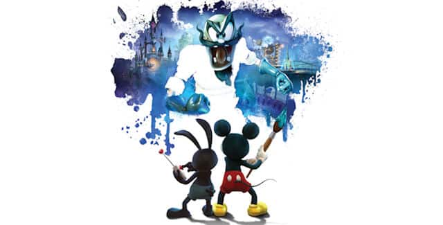 Epic Mickey and Oswald artwork