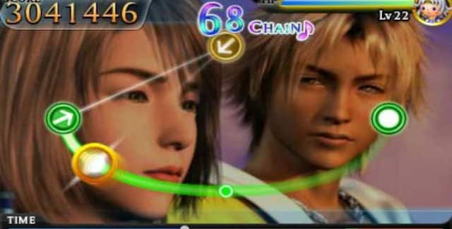 Final Fantasy Theatrhythm 3DS Screenshot