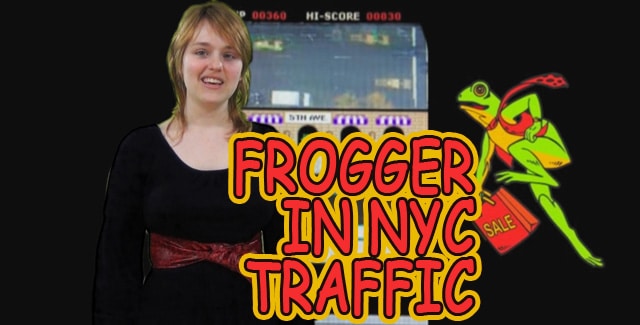 Frogger in NYC Traffic