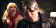 Claire & Leon in real-life Resident Evil 4