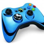 Xbox 360 Chrome Controller Blue Color