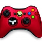 Xbox 360 Chrome Controller Red Color