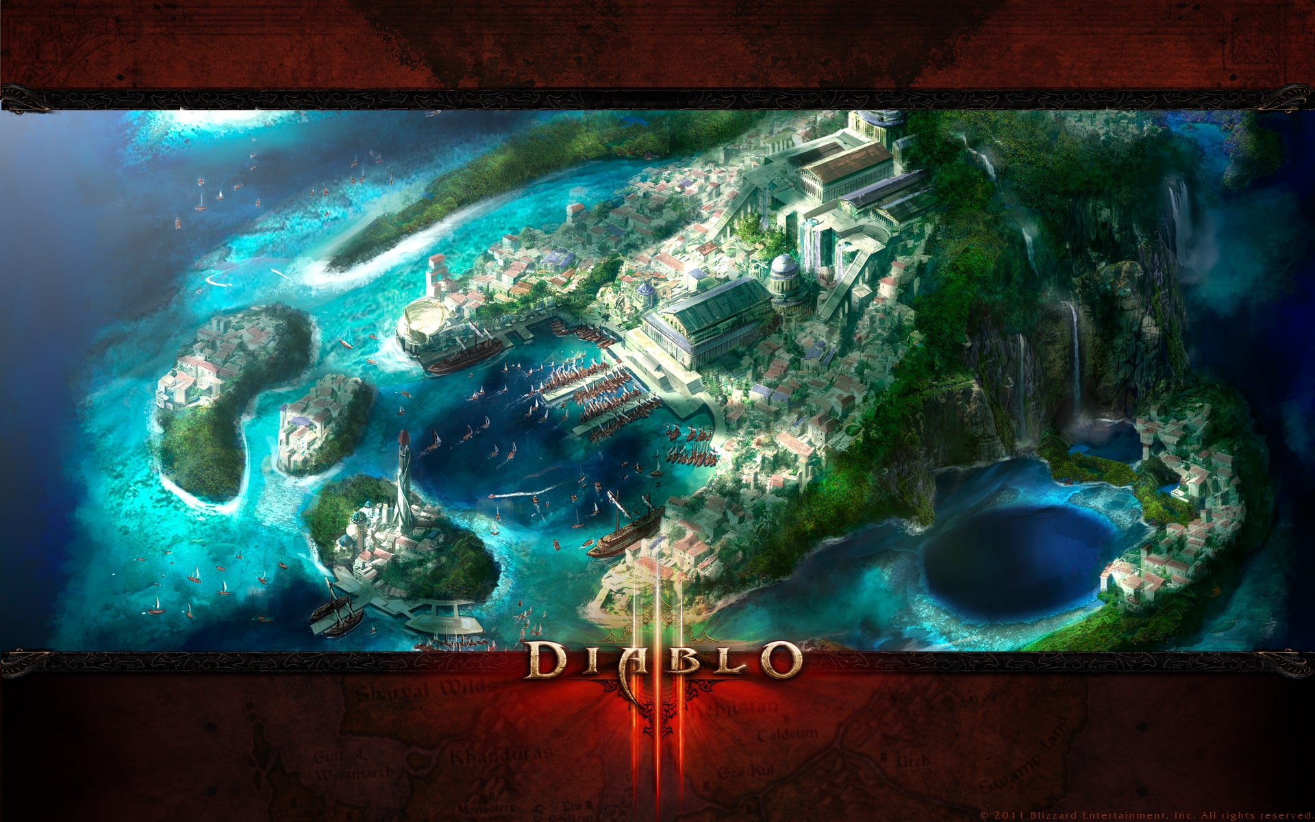 Diablo 3 Sanctuary Island Wallpaper