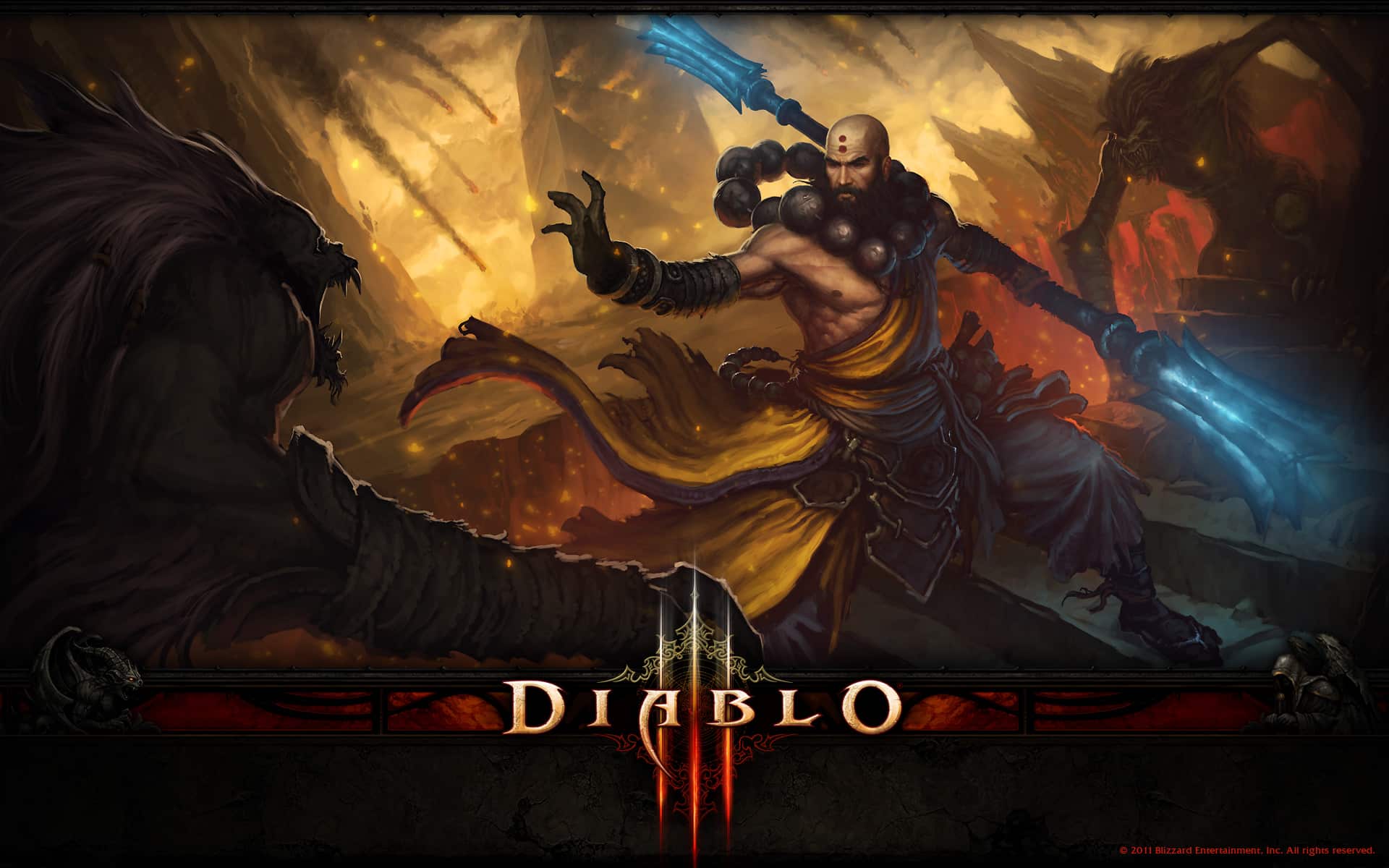 Diablo 3 The Monk Wallpaper