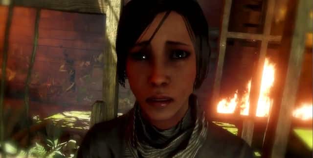 Far Cry 3 Lisa In Burning Building screenshot
