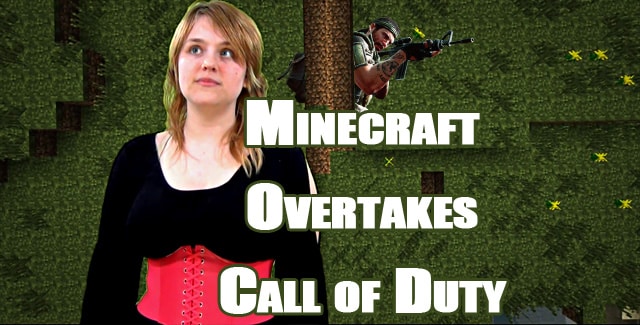 Minecraft Overtakes Call of Duty