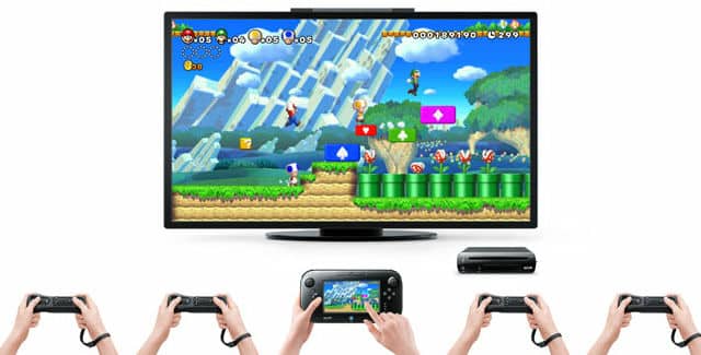 New Super Mario Bros. U controls screenshot