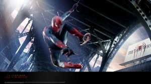 The Amazing Spider-Man 2012 Bridge Swing Wallpaper