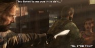 Ellie meets Bill in The Last of Us