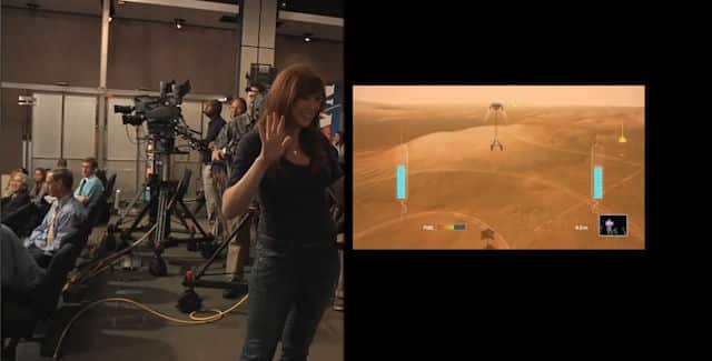 Mars Rover Landing Kinect picture