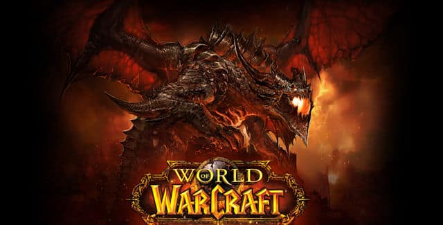 World of Warcraft dragon logo