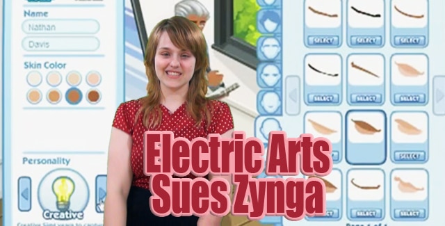Electric Arts Sues Zynga
