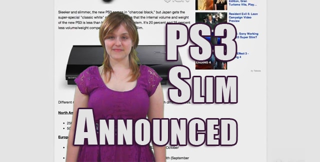 PS3 Slim Announced