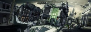 Lightning Returns: Final Fantasy XIII City Artwork