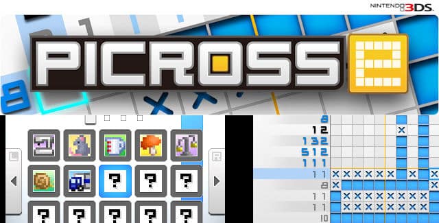 Picross E 3DS logo
