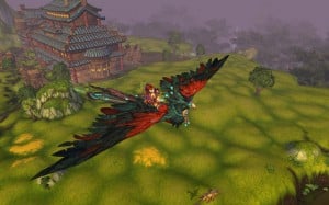 World of Warcraft: Mists of Pandaria Crimson Pandaren Phoenix Mount
