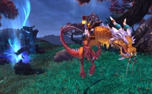 World of Warcraft: Mists of Pandaria Golden Cloud Serpent Mount