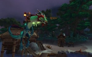 World of Warcraft: Mists of Pandaria Jade Cloud Serpent Mount