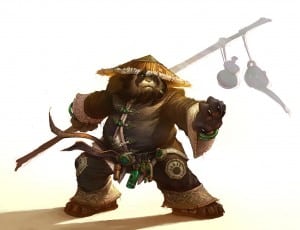 World of Warcraft: Mists of Pandaria Panda Wallpaper