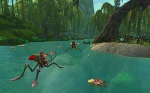 World of Warcraft: Mists of Pandaria Water Striders Mount