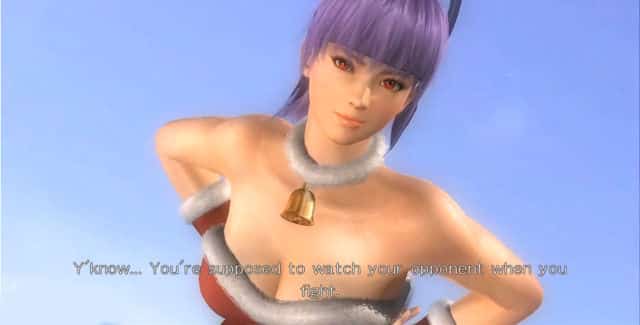 Dead or Alive 5 Ayane Christmas Costume