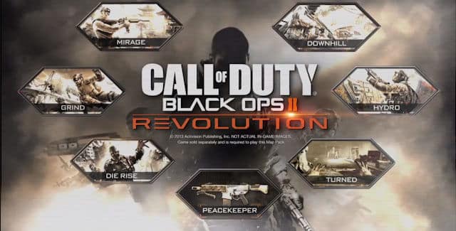 Black Ops 2: Revolution DLC contents
