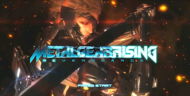 Metal Gear Rising: Revengeance Demo title screen