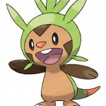 Pokemon X and Y Chespin Artwork