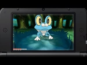 Pokemon X and Y Froakie Screenshot
