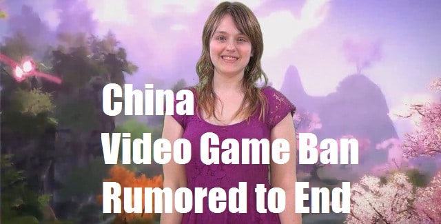 China Video Game Ban Rumored to End