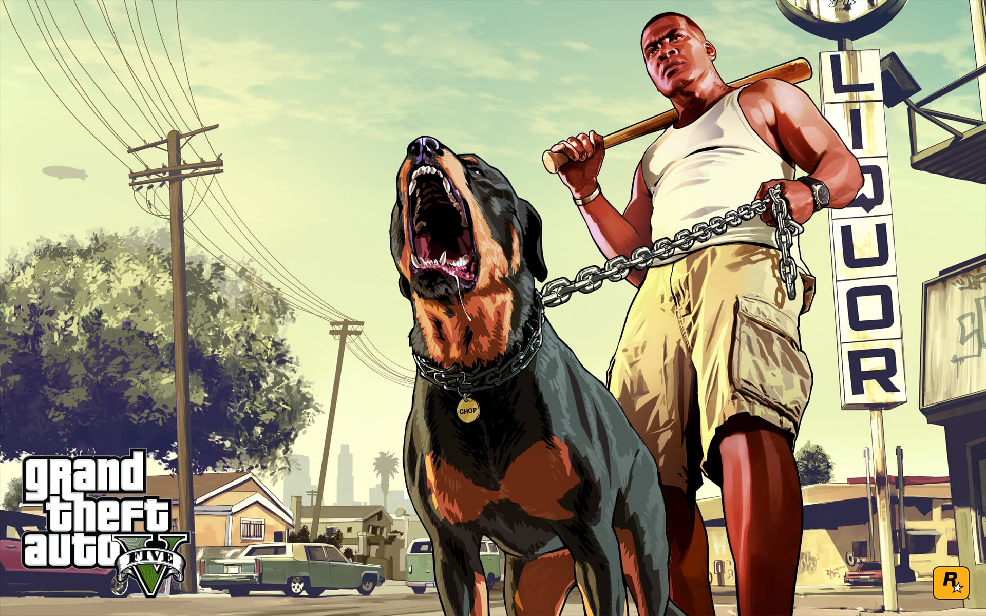 Grand Theft Auto 5 Dog Wallpaper
