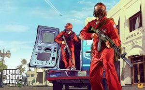 Grand Theft Auto 5 Gang Robbery Wallpaper
