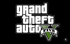 Grand Theft Auto 5 Logo Wallpaper