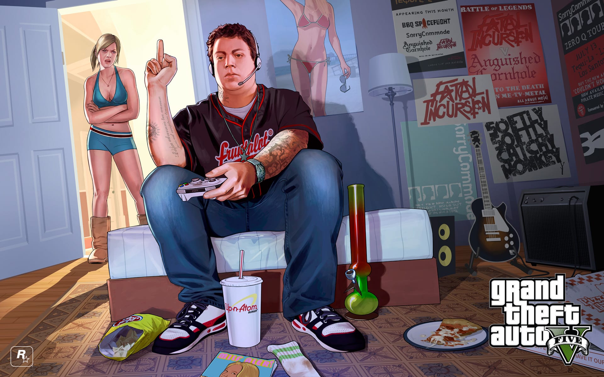 Grand Theft Auto 5 Tracey & Jimmy Wallpaper