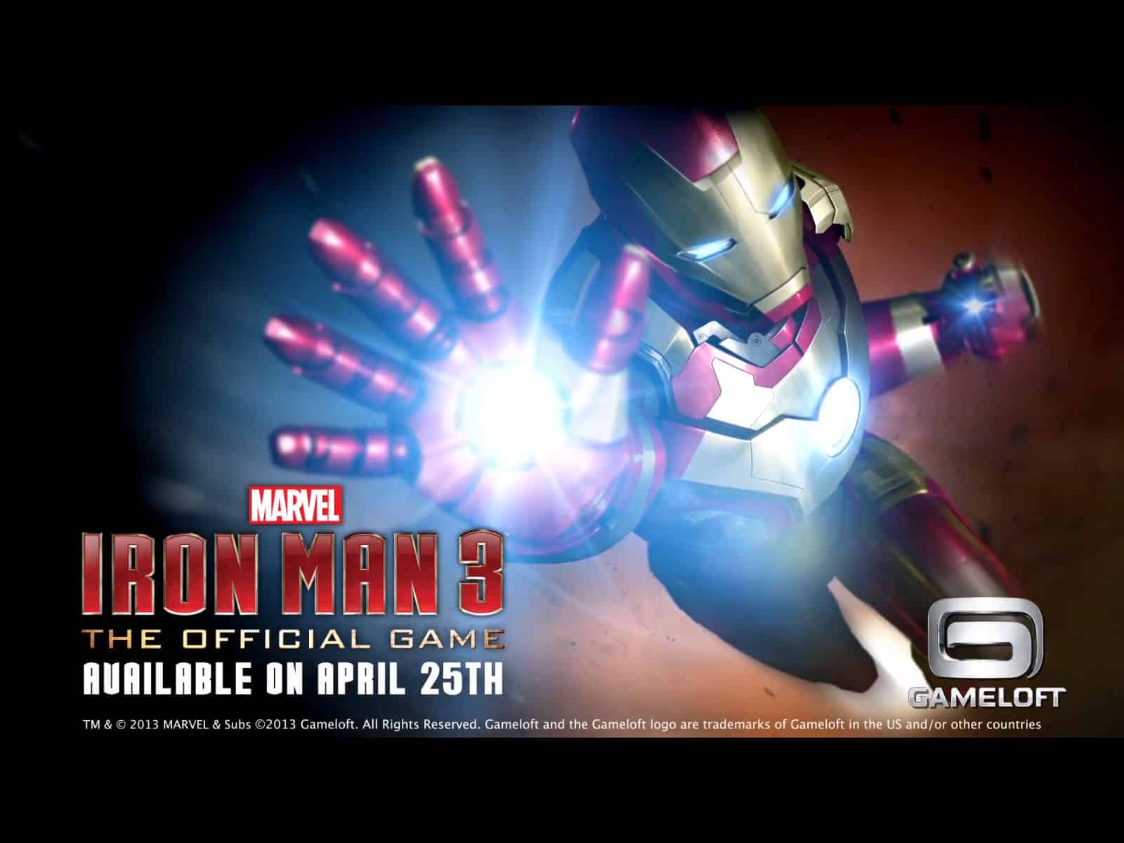 Iron Man 3 Game Wallpaper