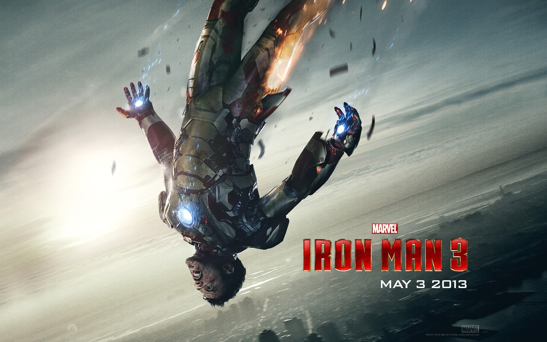 Iron Man 3 Movie Logo Wallpaper