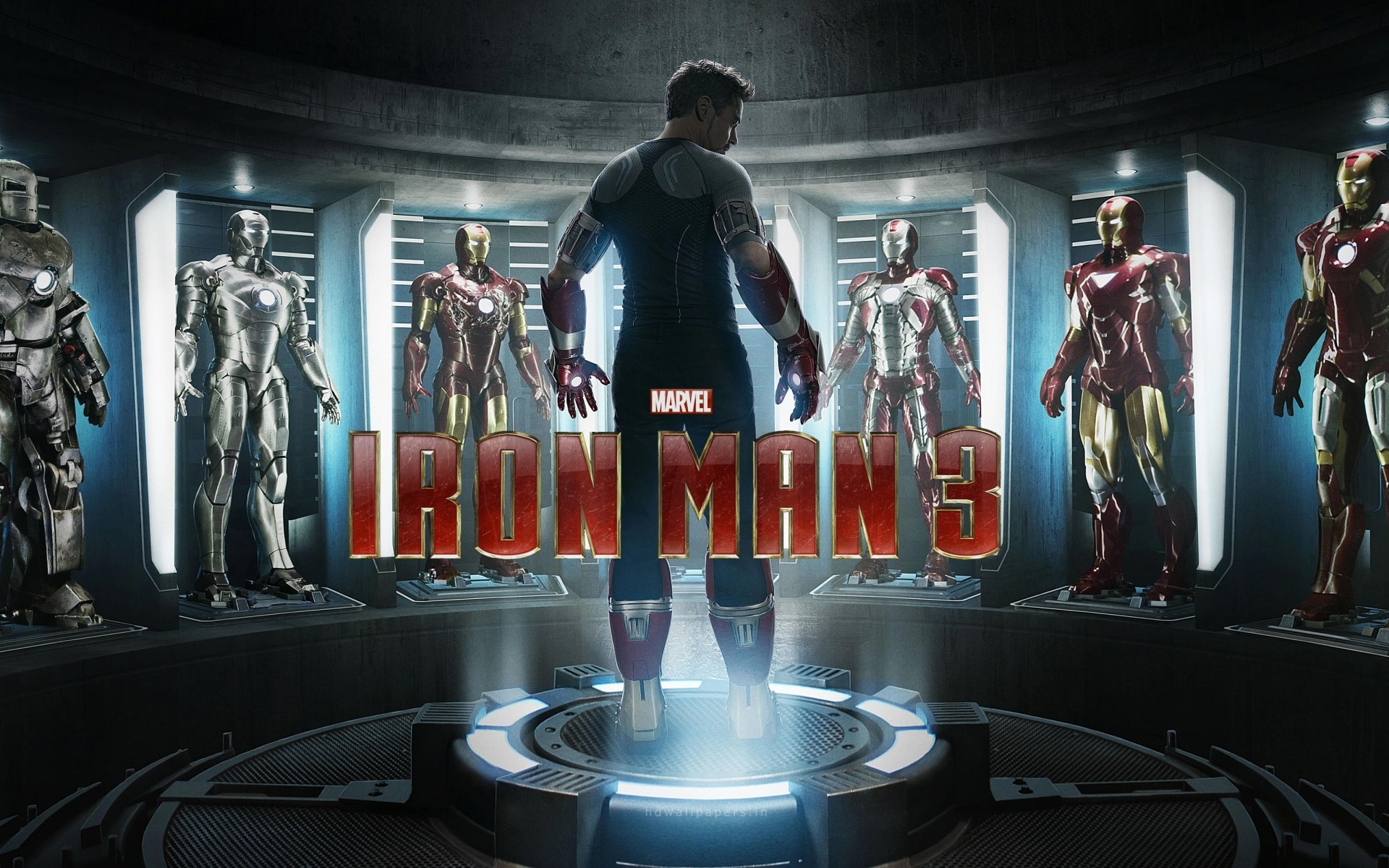 Iron Man 3 Suits Wallpaper