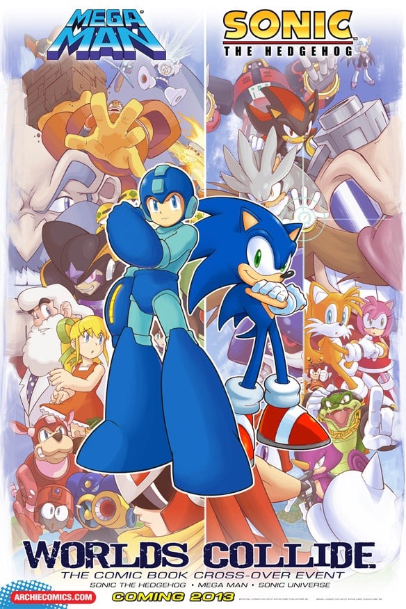Sonic and Mega Man: When Worlds Collide Comic Issue 1