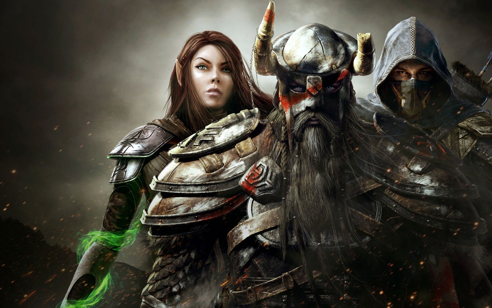 The Elder Scrolls Online Bosmer Nord Breton Wallpaper