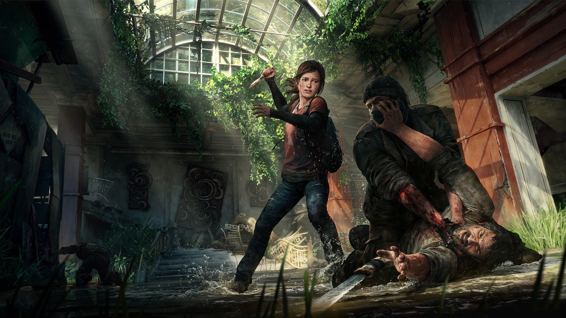 The Last of Us Knife Fight Wallpaper