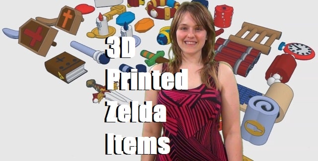 3D Printed Zelda Items