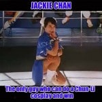 Jackie Chan Chun-Li Cosplay