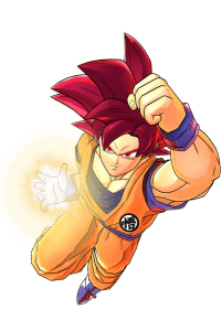 Dragon Ball Z: Battle of Z Goku Super Saiyan God Artwork