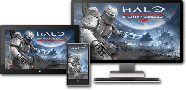 Halo Spartan Assault platforms
