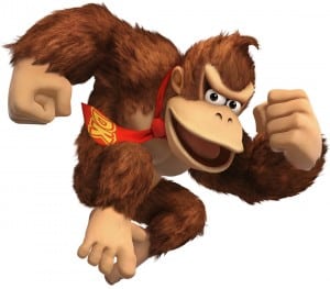 Super Smash Bros Wii U and 3DS Donkey Kong Artwork