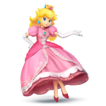 Super Smash Bros Wii U and 3DS Princess Peach Artwork
