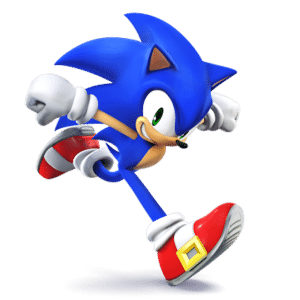 Super Smash Bros Wii U and 3DS Sonic the Hedgehog Artwork