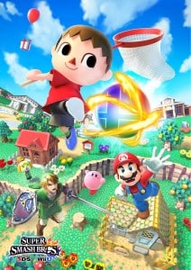 Super Smash Bros Wii U and 3DS Villager Artwork